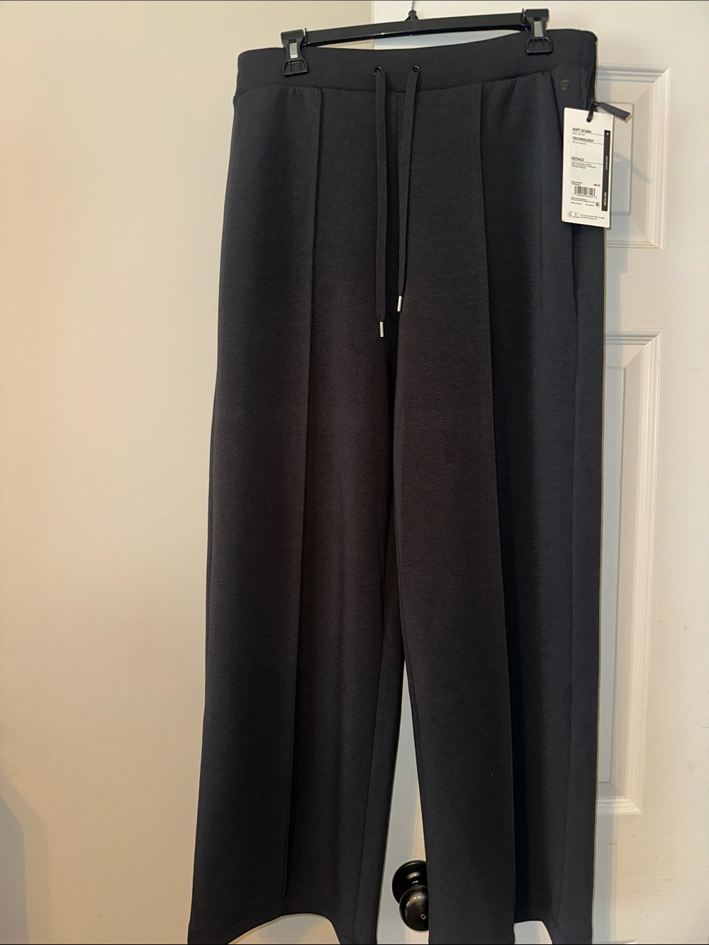 New! Calia Soft Scuba Wide Leg Relaxed Pant - Picture 2 of 7